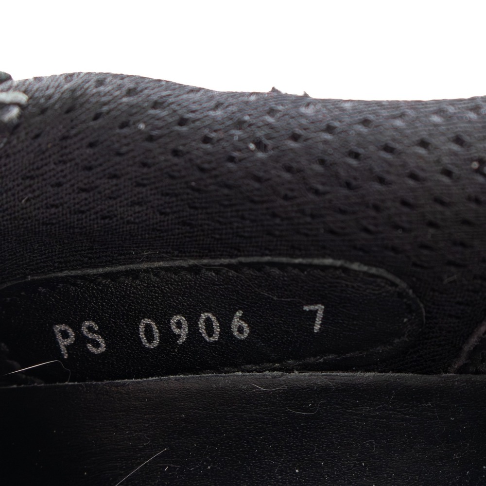 Prada Americas Cup Leather‎ & Mesh Sneakers – Black Size UK 7/ US 8 - Picture 13 of 13